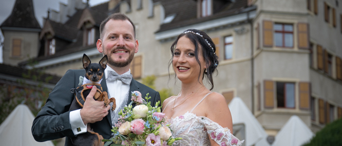 Intime Schlosshochzeit von Natascha & Miguel im Schloss Seeburg