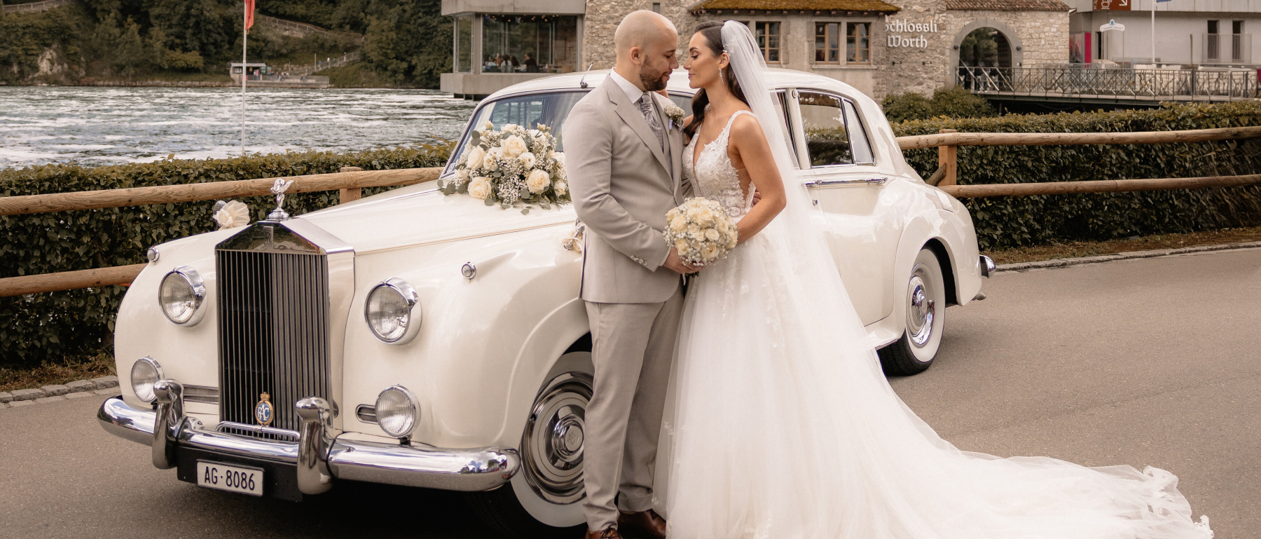 Märchenhochzeit im Schloss Laufen am Rheinfall