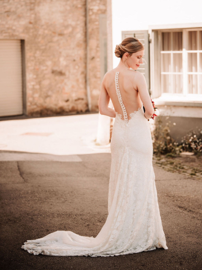 Braut in der Altstadt von Steckborn