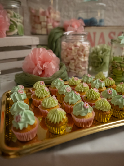 Candybar mit Minicupcakes