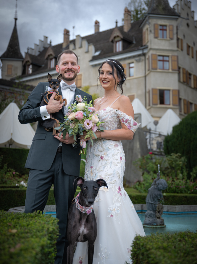 Intime Schlosshochzeit von Natascha & Miguel im Schloss Seeburg